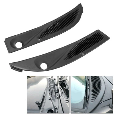 FOR 95-03 Explorer 97-01 Mountaineer RH LH Windshield Wiper Cowl Grille Panels - Image 1 of 4