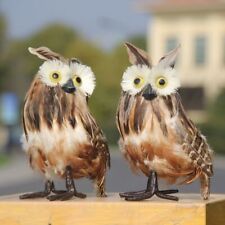 Garden Ornament Owl Model Artificial Animal Simulation Owl Home Decor