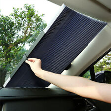 Produktbild - Sonnenblende Auto Einziehbare Front/Heckscheibe Innen UV Sonnenschutz Rollo 46cm