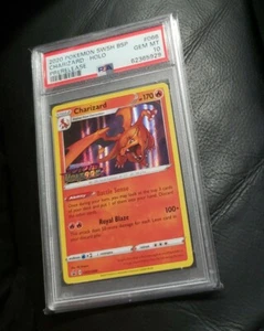 PSA 10 Gem MT. 2020 Pokémon SWSH #066 Charizard Holo Pre-release Item#C70 - Picture 1 of 2