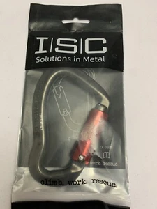 ISC Gecko Carabiner Supersafe Aluminum KH452SS1 - Picture 1 of 6