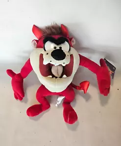 Rare Vintage 2003 Nanco Looney Tunes Red Tasmanian Devil Plush Taz - Picture 1 of 7