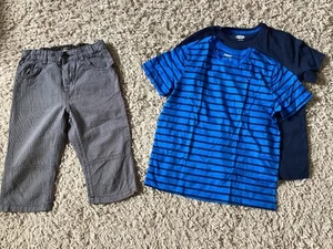 Jungen H&M kurze Hose Capri 2x Hip&Hopps T-Shirts Shirts 134 Kinder Sommer Set - Bild 1 von 14