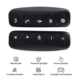 Remote Control Car Electronica Accessories 2Pcs Black Controller Buttons - Picture 1 of 7