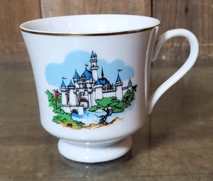 Tazza da tè vintage Disneyland Castello di Cenerentola, tazza Walt Disney Products Giappone - Foto 1 di 9