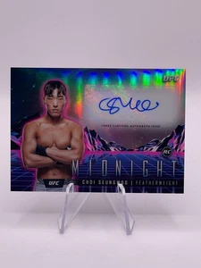 2024 Topps Midnight UFC - Choi Seungwoo #HS-SWC RC Horizon Signatures - Picture 1 of 6