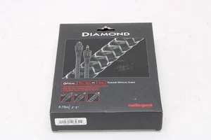 Audioquest OPTDIA0.75M Diamond 0.75m Toslink Optical Cable - NEW - Picture 1 of 2