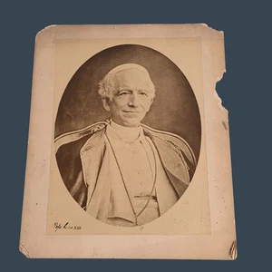 Portraitfoto Papst Leo XIII. Jahrhundert - Bild 1 von 5