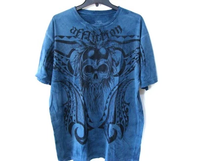 ~ Camiseta De Colección Y2K Rara Signature Series Sunny Garcia 2X-Grande Affliction ~ Foto 1 de 4