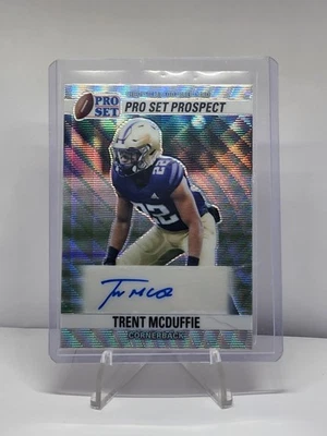 2022 Leaf- Pro Set Prospect Trent Mcduffie Autograph 33/40 #90-TM1 - Image 1 of 2