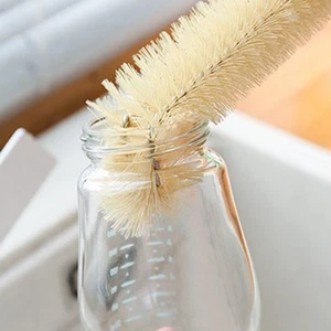 Wooden Handle Bottle Brush Nylon Convenient Bottle Washing Brush - Picture 1 of 12