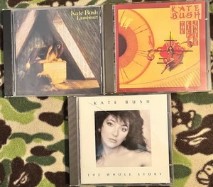 KATE BUSH 3 CDS LIONHEART KICK INSIDE THE WHOLE STORY RUNNING UP THAT HILL - Picture 1 of 2