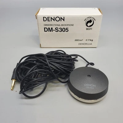 Micrófono de calibración omnidireccional Denon DM-S305 para receptor de sonido envolvente Foto 1 de 3
