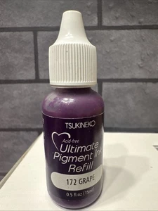 Tsukineko Reinker Dye Ink Refills for Rubber Stamping #172 Grape - Picture 1 of 3