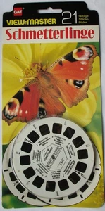 3 VIEW-MASTER 3D BILDSCHEIBEN - SCHMETTERLINGE - Bild 1 von 3