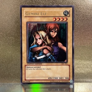 YuGiOh • Gemini Elf • IOC-SE1 • Limited Edition Holo Ultra Rare • MP - Picture 1 of 2