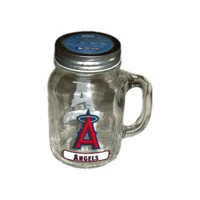 California Anaheim Angels Mason Glass Jar Cup New Mlb - Image 1 of 2