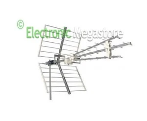 KIT 5 PZ ANTENNA DIGITALE TERRESTRE 21-60 41 ELEMENTI EMME ESSE 100MT CAVO OMAGG - Foto 1 di 1