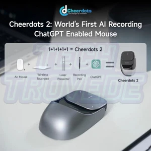 Cheerdots2 Bluetooth Detachable AI Air Mouse Wireless Split AI-Recording Mouse - Bild 1 von 9