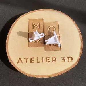 Clips zur Befestigung Küchenschubladenfront kompatibel Ikea (x2) - Bild 1 von 5
