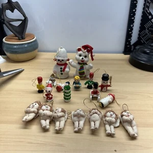 Vintage Weihnachtsschmuck Konvolut - Bild 1 von 5