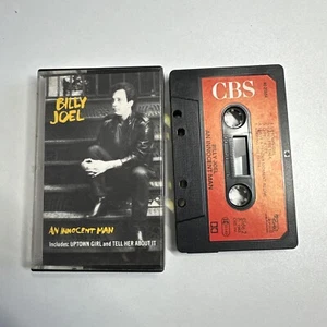 BILLY JOEL AN INNOCENT MAN 1st CBS CASSETTE TAPE LP RED PAPER LABELS 1883 - Picture 1 of 4