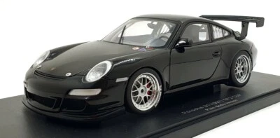 Autoart 1/18 Scale Diecast 80789 - Porsche 997 GT3 Cup Plain Body - Black - Image 1 of 4