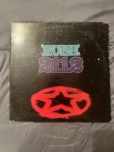 RUSH 2112 Original 1976 LP 1st US Press Mercury SRM-1-1079 VG - Picture 1 of 5