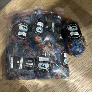 DARK HORSE LOVELY LASH Garn 8 Stück Farbe Nummer 119 Farbe Posten 1219 NEU - Bild 1 von 4