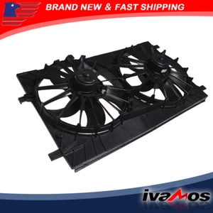 Ventilador de radiador y condensador doble para 07-17 Jeep Compass 07-12 Dodge Caliber 621-029 - Imagen 1 de 8