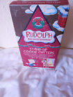 Rudolph Red Nosed Reindeer Stand Up Cookie Cutters 2007 ~16 Cutters & Recipe~