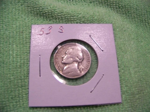 1953-S San Francisco Mint Jefferson Nickel Cover