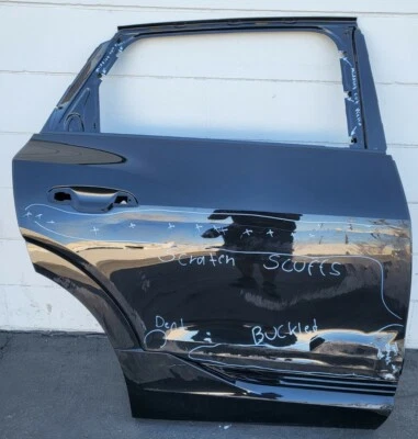 AUDI E-TRON 2019 2020 2021 carcasa de puerta trasera derecha del lado del pasajero OEM usada  Foto 1 de 4