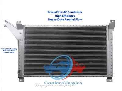 76 77 POWERFLOW CONDENSER PONTIAC BONNEVILLLE GRAND PRIX LEMANS 3034982 AC2280PF - Image 1 of 4