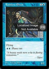 1X Rainbow Efreet Visions EX French MTG CARD