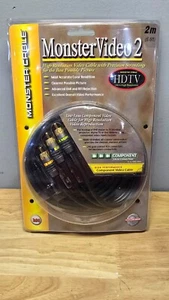 New Monster Video 2 High Resolution Video Cable 2 Meter (6.6 FT) Audio / Video - Picture 1 of 4