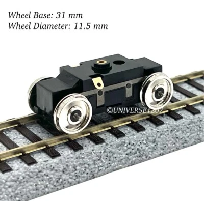 Chasis de accionamiento eléctrico locomotora calibre 16,5 mm Hanazono HO/On30/Oe 31 mm/11,5 mm 0e Foto 1 de 4