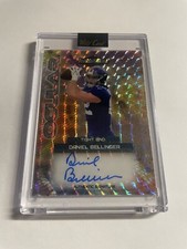 Daniel Bellinger 2022 Wild Card Alumination Ocular Rookie auto #d/5 SSP NY Giant