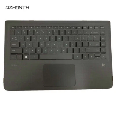 Nuevo estuche superior con reposamanos HP Pavilion X360 serie 13-S con teclado y panel táctil de EE. UU. Foto 1 de 2