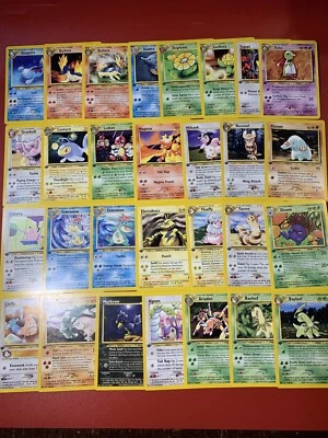 Pokemon Neo Genesis 1st Edition - Choose Your Card! 2000 Vintage WoTC -  NM/LP - Image 1 of 4
