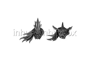 ENCO19 TETE CIMIER x2 CORSAIRE ELFE NOIR WARHAMMER BITZ CORSAIR DARK ELF - Bild 1 von 1