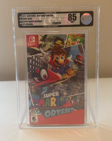 Super Mario Odyssey (Nintendo Switch) VGA 85 Sealed First Print not WATA CGC
