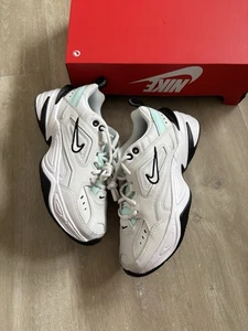 Nike M2K Tekno Women’s Size UK 4 Platinum Tint Teal Black White - Brand New 📦 - Picture 1 of 7