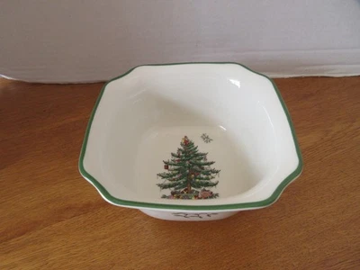 Квадратная чаша «CHRISTMAS TREE» SPODE 5 дюймов - Изображение 1 из 4