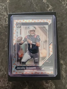 2024 Panini Donruss Optic - Jacoby Brissett #133 Fire Prizm - Foto 1 di 2