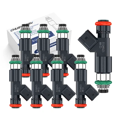 8X Inyectores de combustible 12594512 aptos para Chevrolet Silverado 1500 2007-2008 2009 5,3 L Foto 1 de 4