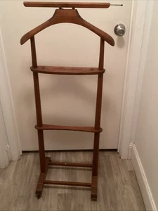 vintage Italian valet butler mens 44 tall18 wide nice shape mid century - Picture 1 of 5