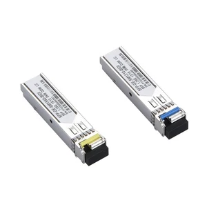 1 Pair 1.25G Single-Mode 1000BASE BiDi 1310nm/1550nm 3km LC Simplex Connector s - Photo 1/13