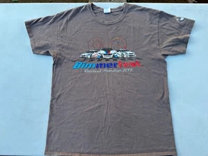 Bimmerfest Car Show Brown Tee Size Medium - Picture 1 of 16