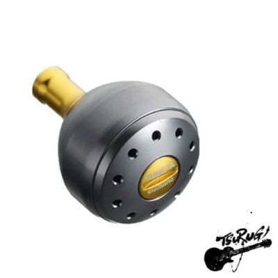 SHIMANO YUMEYA Aluminio Tipo Redondo Perilla de Mango Eléctrico Gris Perilla M para Tipo A Foto 1 de 2